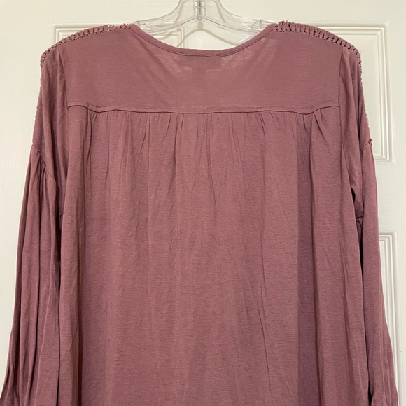 Vintage America mauve bohemian style blouse - Picture 11 of 11